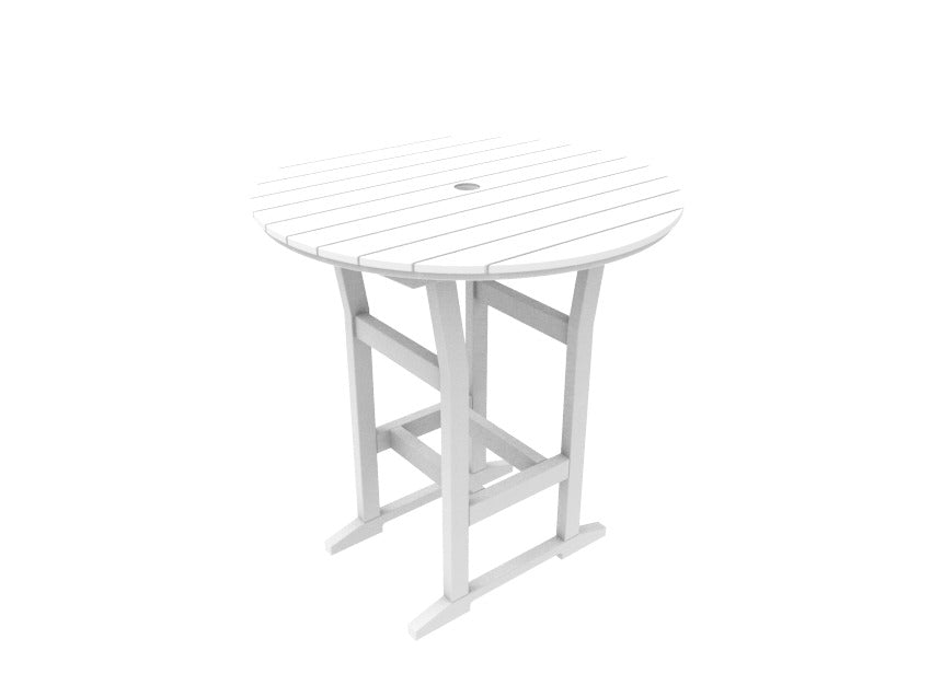 Coastline Café Round Bar Table | Seaside Casual Outdoor Furniture