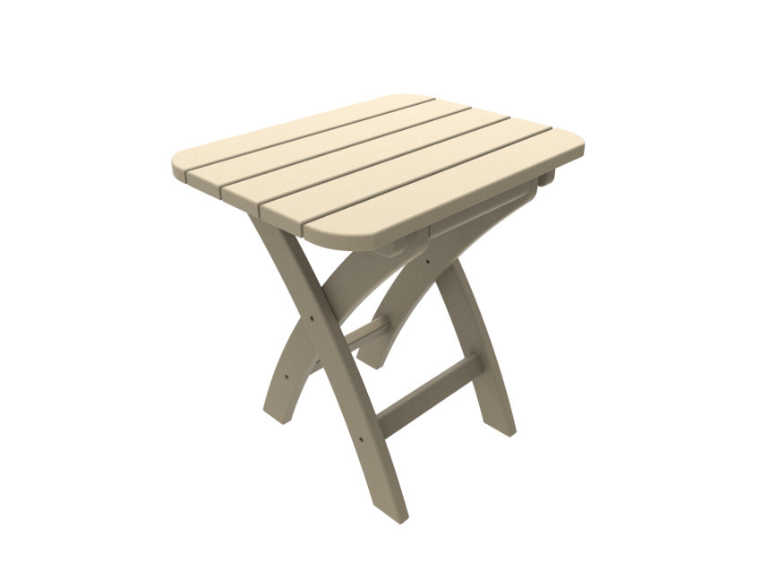 Coastline Harbor View Folding Side Table | Seaside Casual Outdoor Furniture