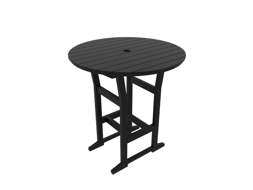 Coastline Café Round Bar Table | Seaside Casual Outdoor Furniture