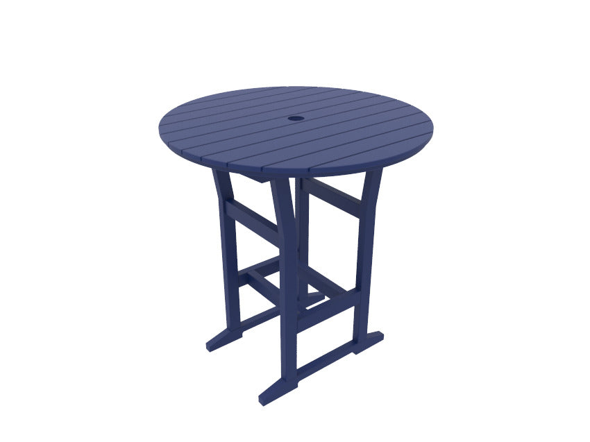 Coastline Café Round Bar Table | Seaside Casual Outdoor Furniture