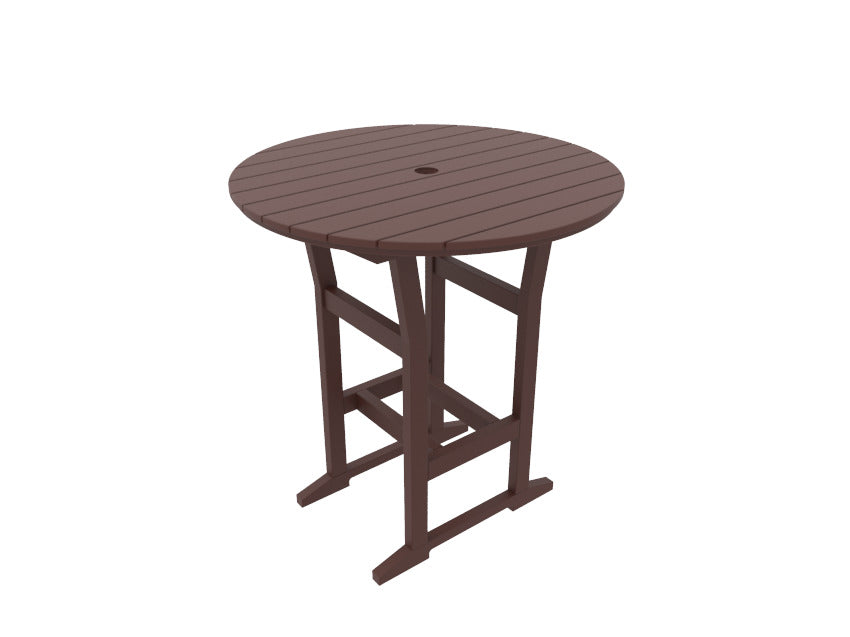 Coastline Café Round Bar Table | Seaside Casual Outdoor Furniture