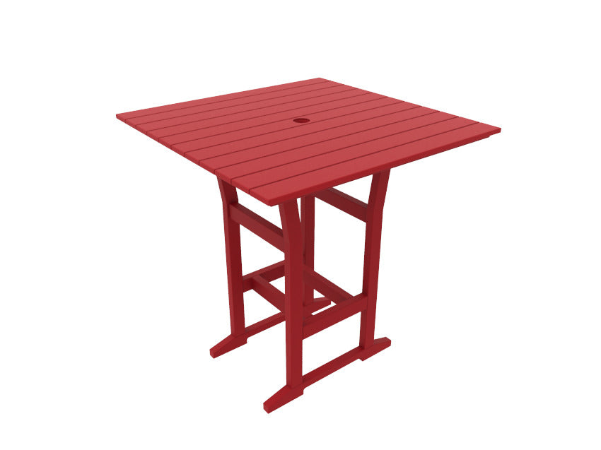 Coastline Café Square Bar Table | Seaside Casual Outdoor Furniture