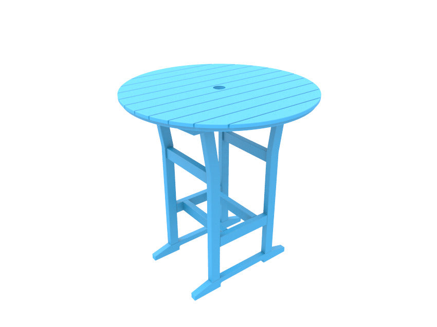 Coastline Café Round Bar Table | Seaside Casual Outdoor Furniture
