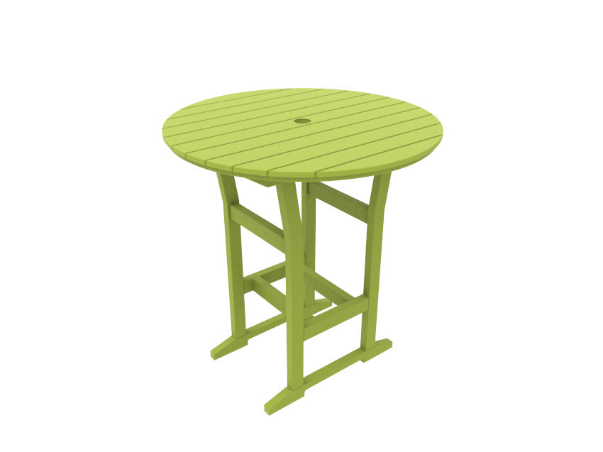 Coastline Café Round Bar Table | Seaside Casual Outdoor Furniture