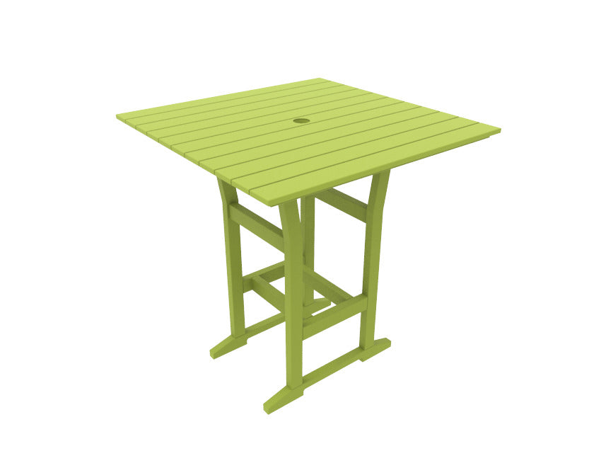 Coastline Café Square Bar Table | Seaside Casual Outdoor Furniture