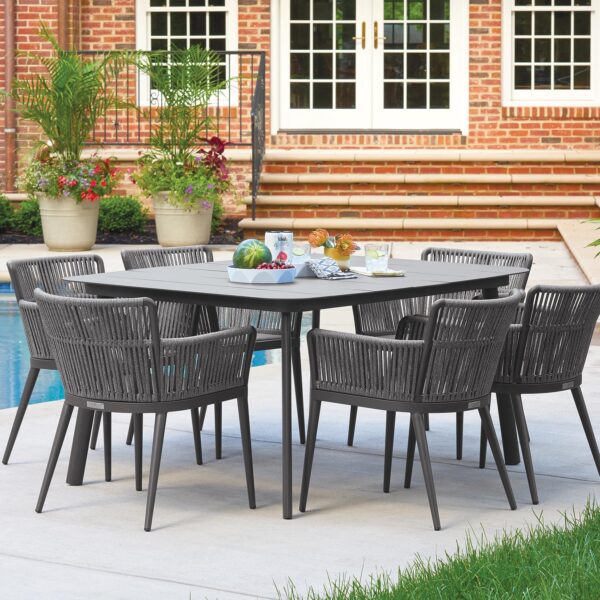 Oxford Garden Nette Armchair – Carbon Frame with Ninja Seat & Pewter Back