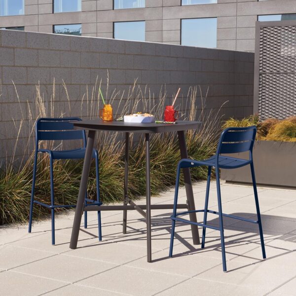 Oxford Garden Kapri Bar & Counter Chair – Prussian or Sage Frame