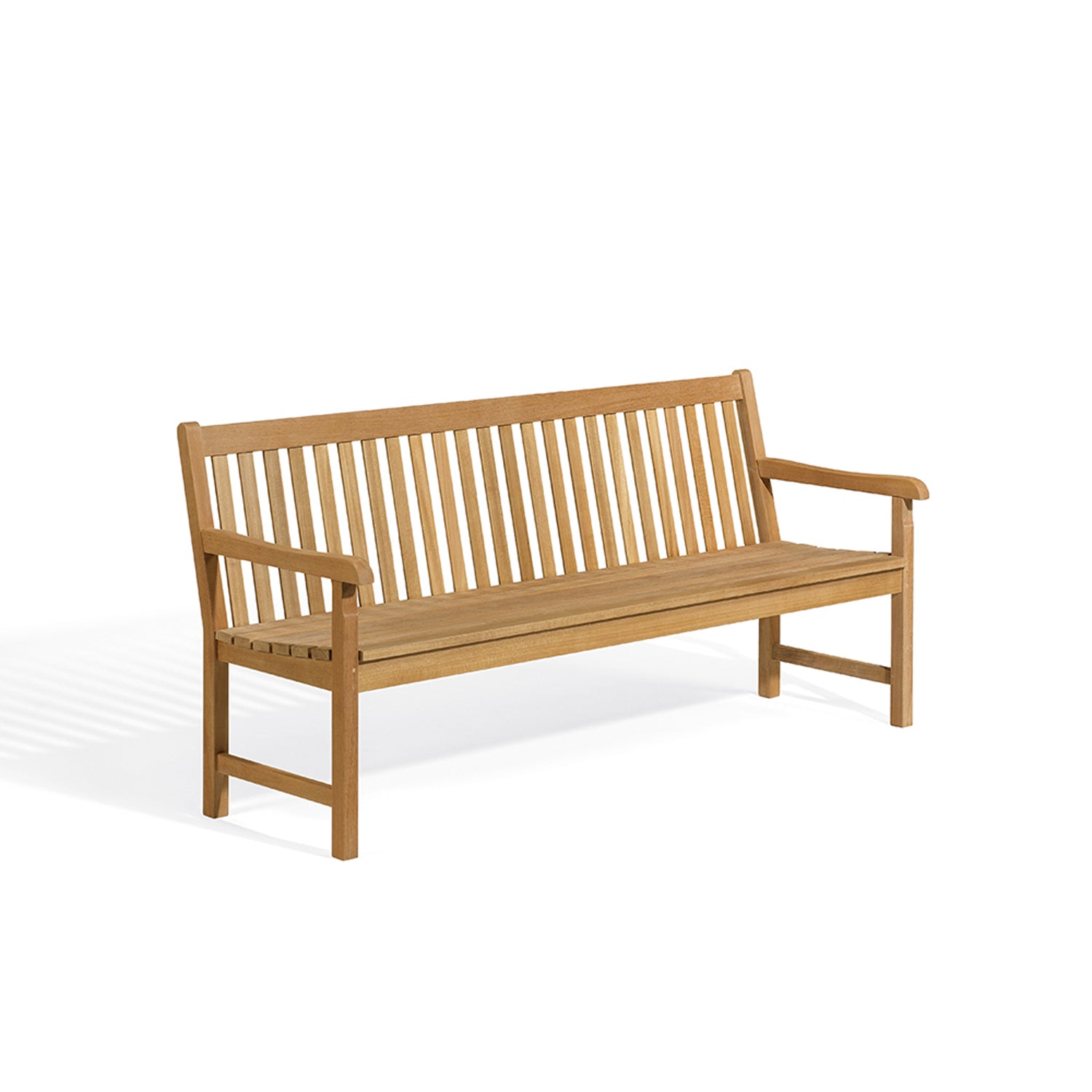 Oxford Garden Classic Teak 6' Bench – Natural Teak Outdoor Bench