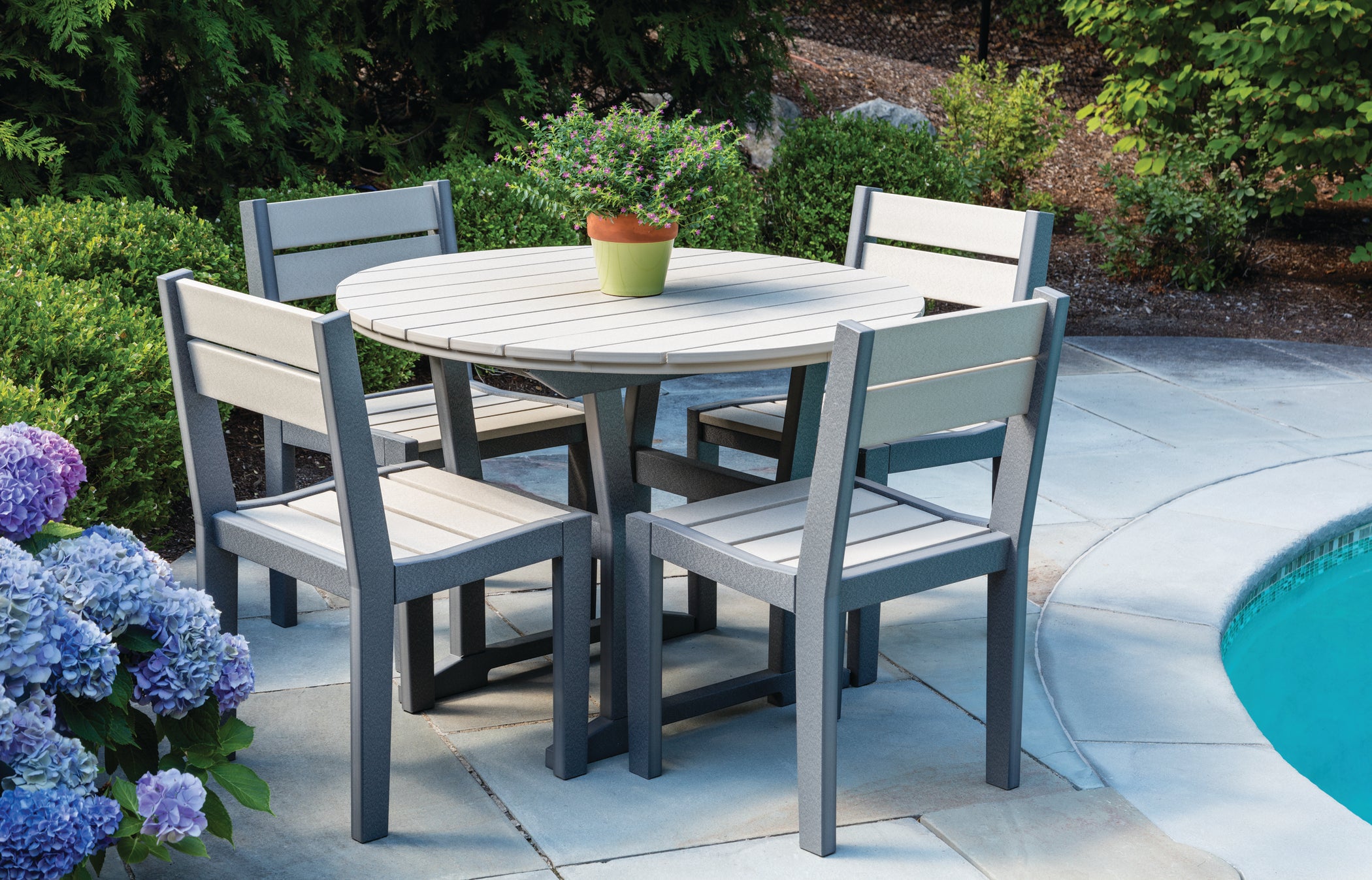 Coastline Café Dining Chair Set | Seaside Casual Outdoor Furniture