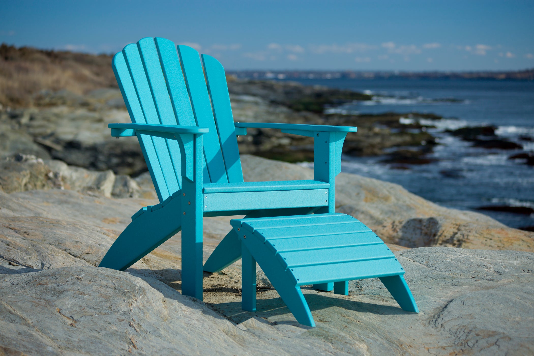 Coastline Harbor View Foot Stool | Seaside Casual Outdoor Furniture