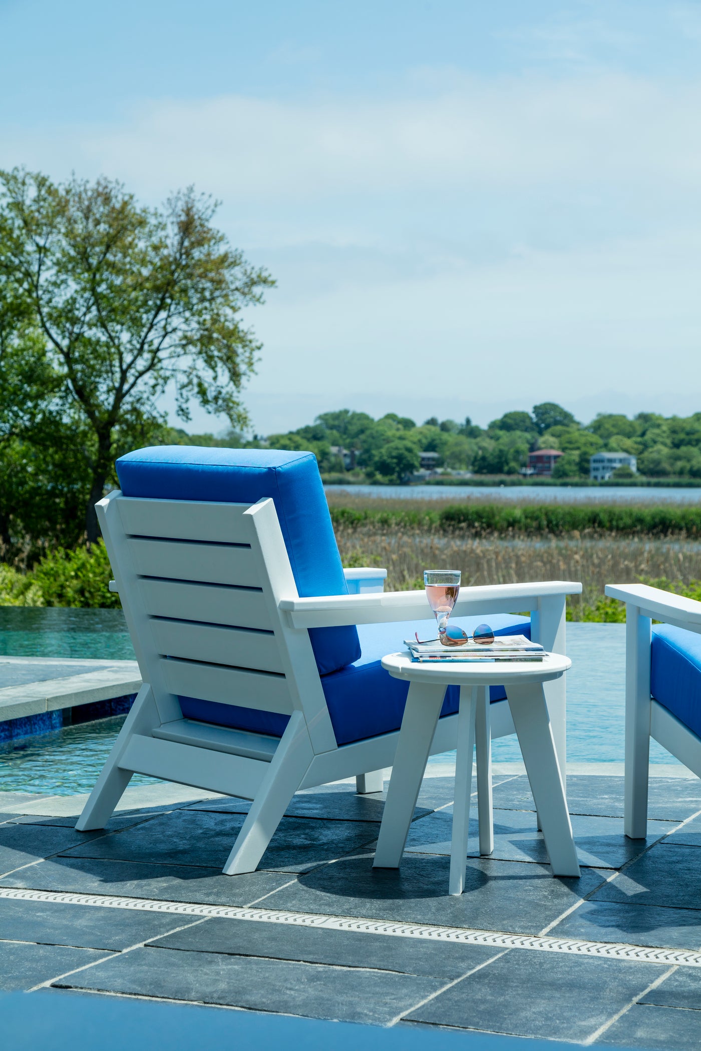 Dex Round Side Table | Seaside Casual Outdoor Furniture