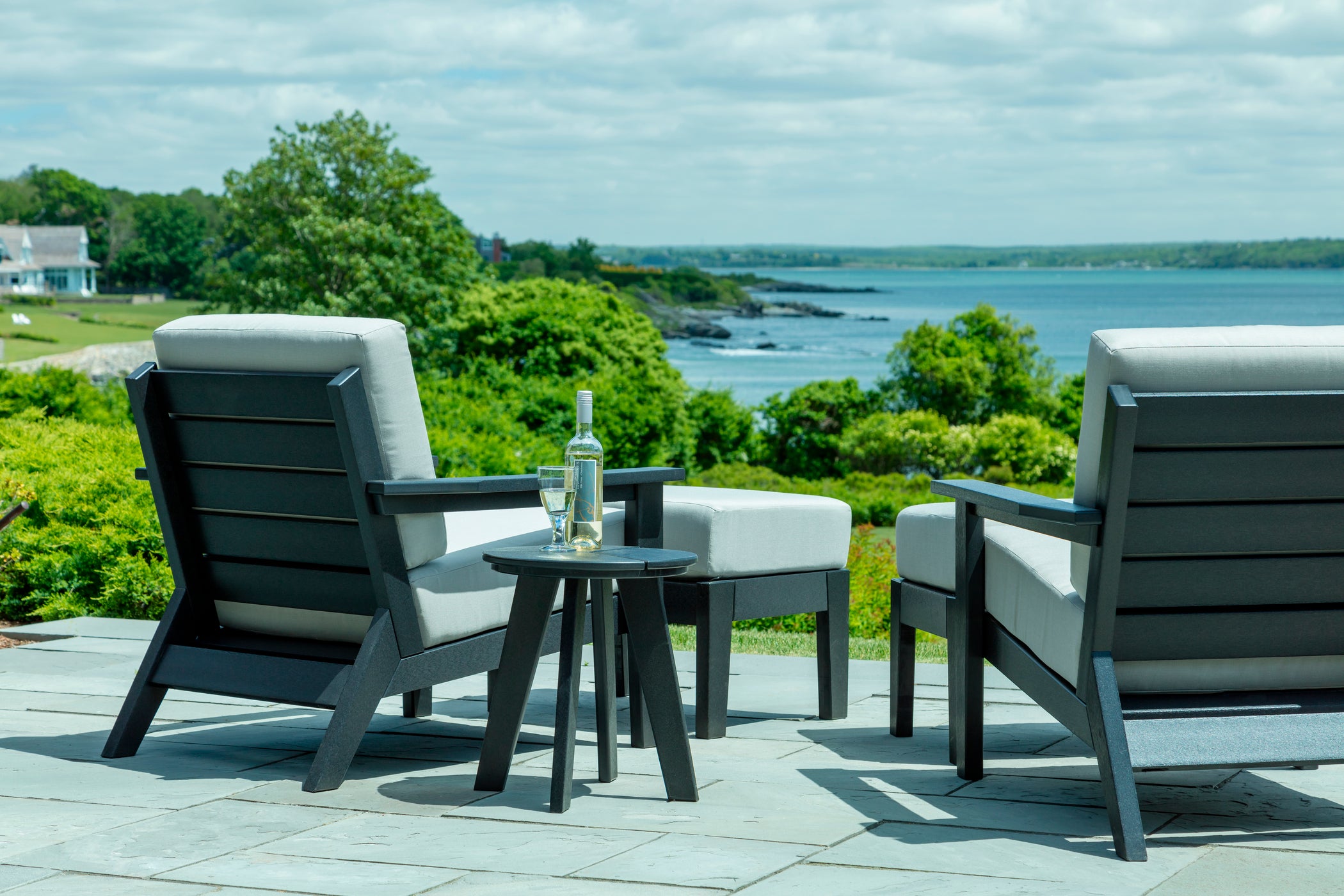 Dex Round Side Table | Seaside Casual Outdoor Furniture