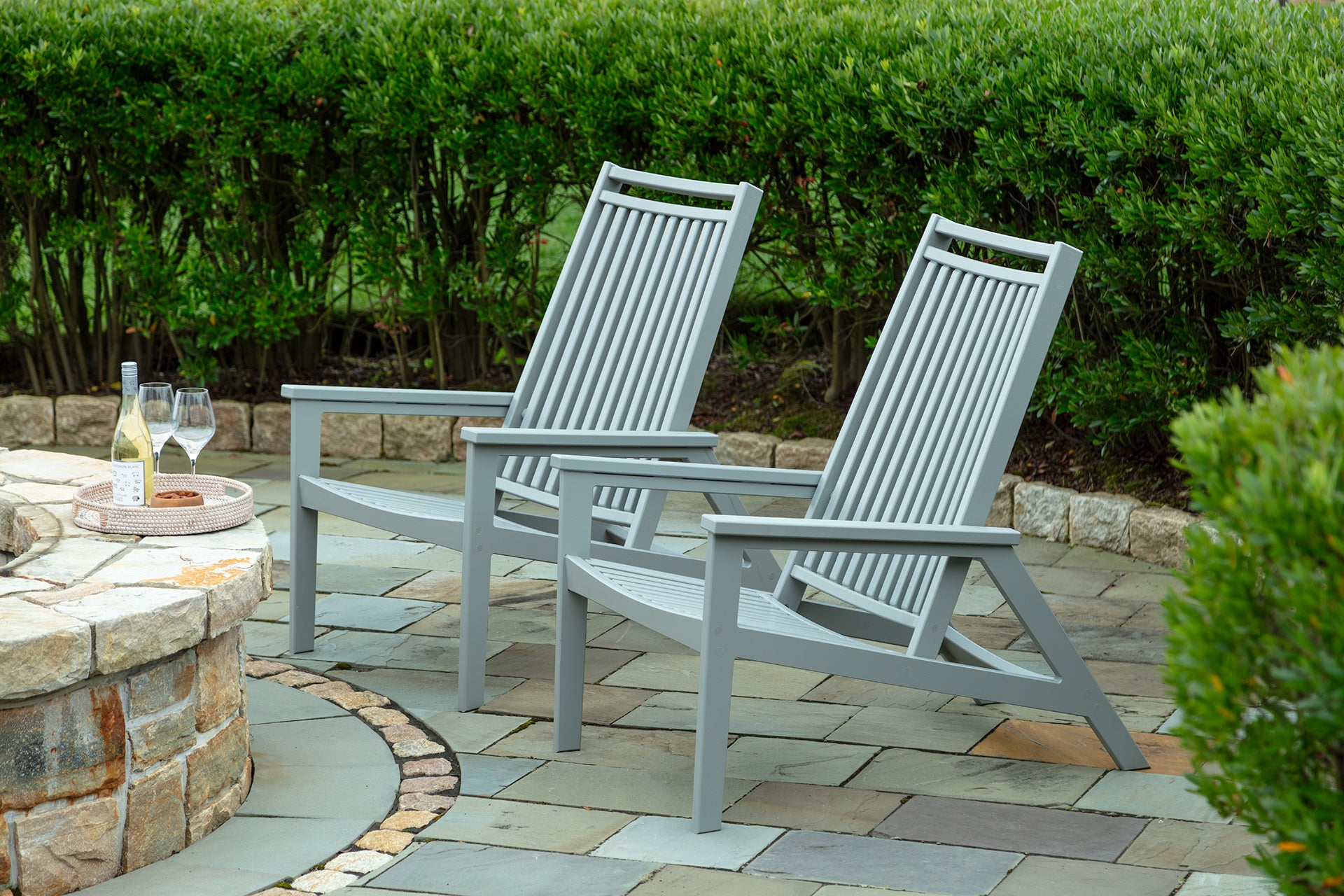 SUR Reclining Lounge Chair | Weather-Resistant Adjustable Outdoor Lounge Chair