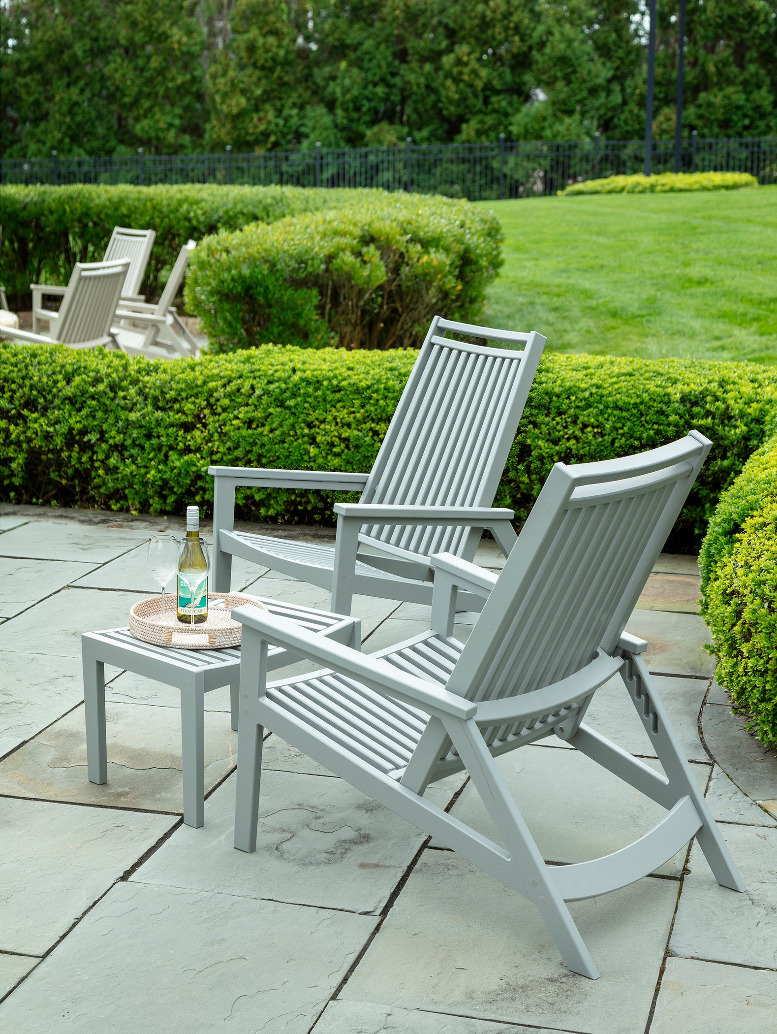 SUR Ottoman | Weather-Resistant Outdoor Ottoman by Seaside Casual