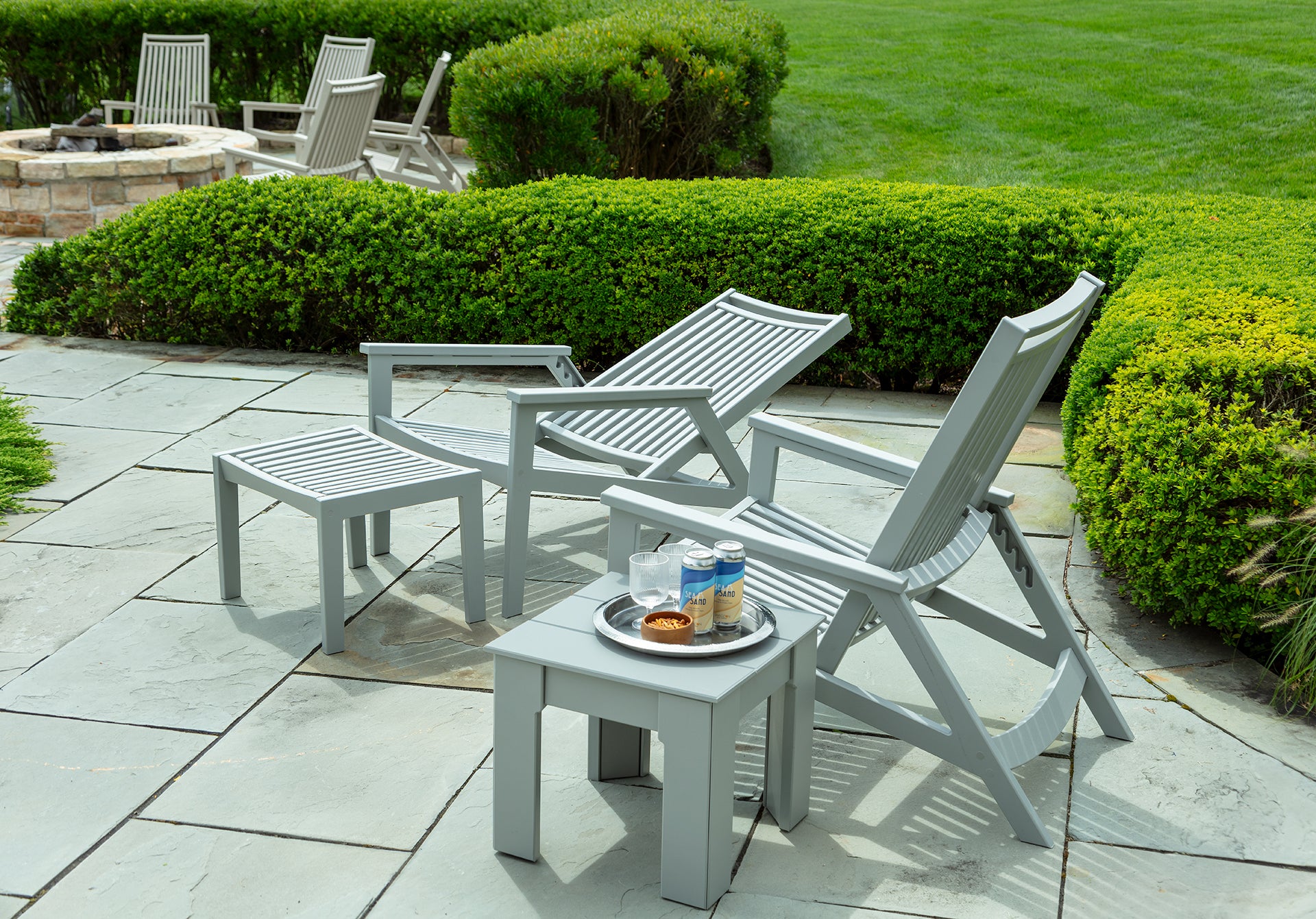 SUR Side Table | Weather-Resistant Outdoor Side Table by Seaside Casual