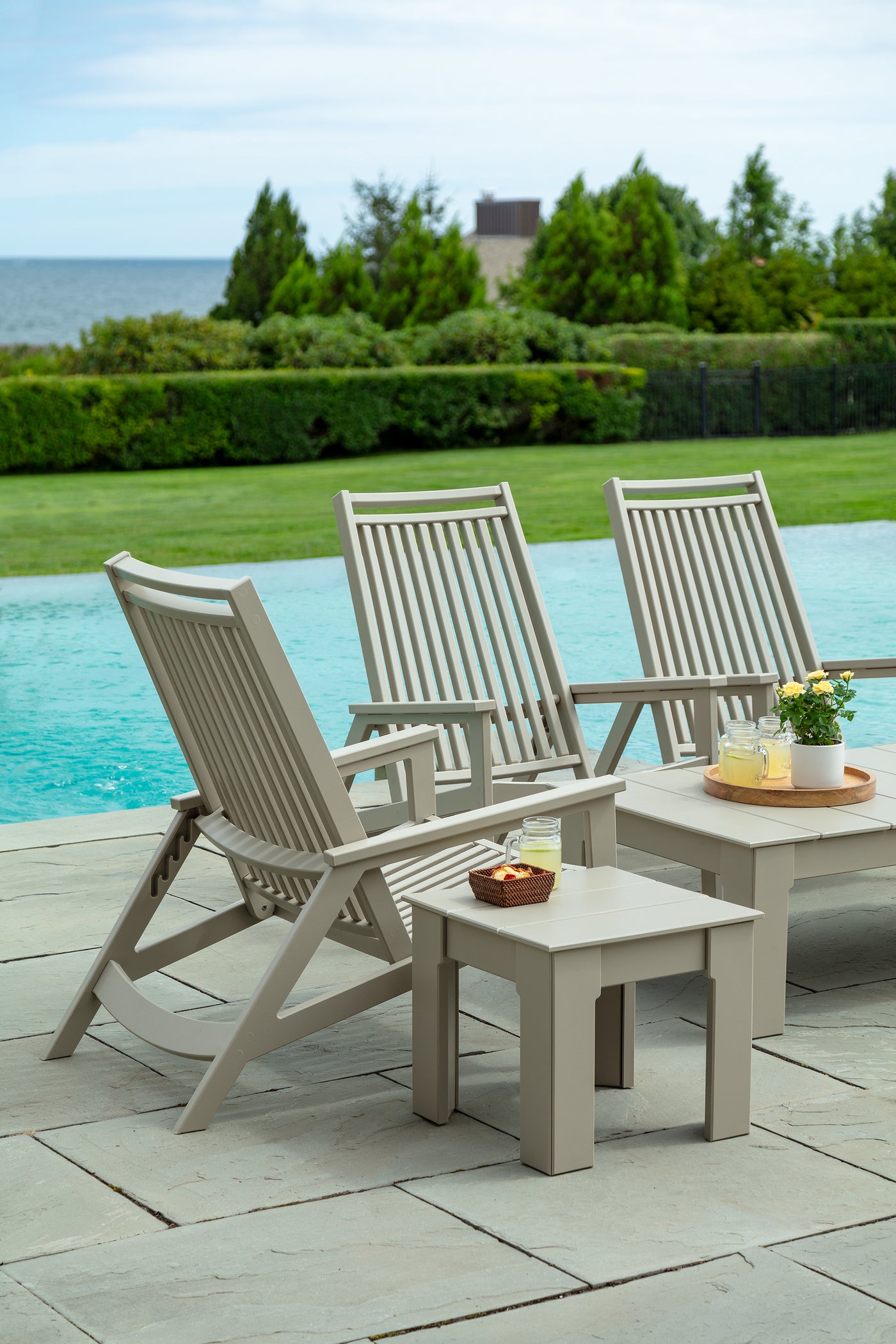 SUR Side Table | Weather-Resistant Outdoor Side Table by Seaside Casual
