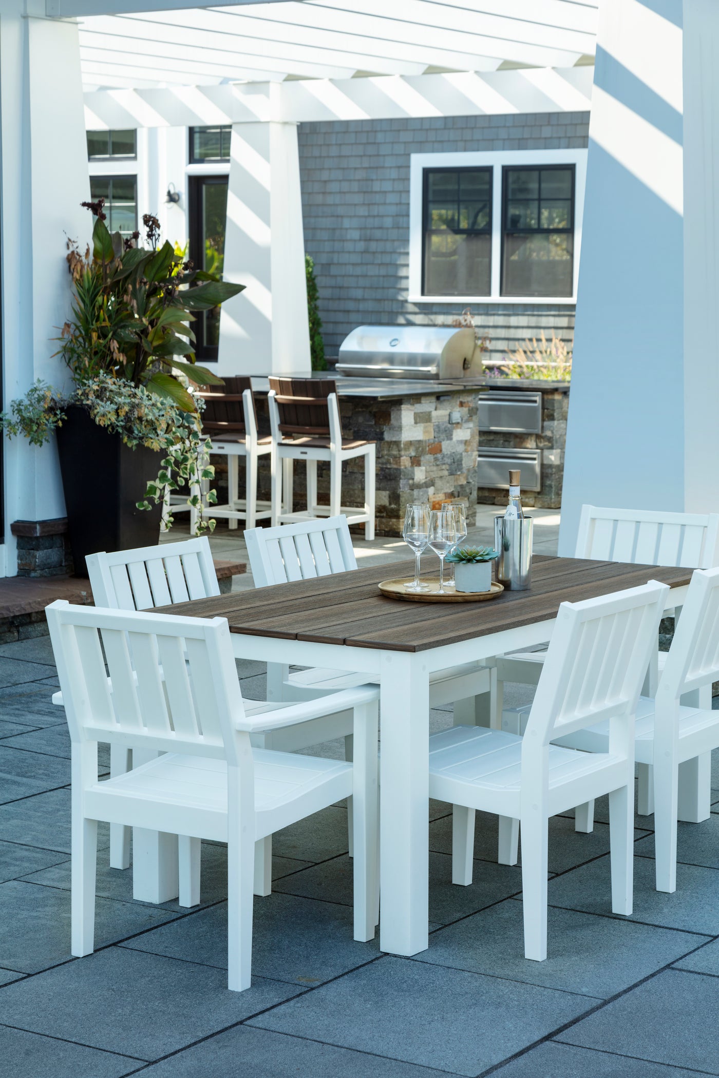 Greenwich Dining Arm Chair | Seaside Casual Outdoor Furniture