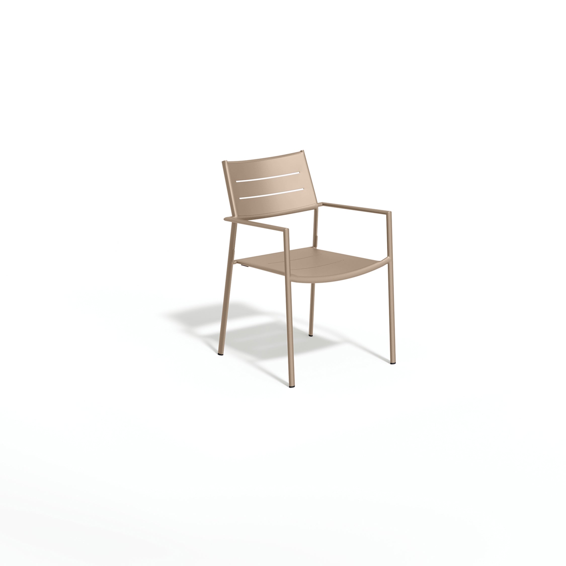Oxford Garden Eiland All-Aluminum Armchair – Carbon or Taupe Frame