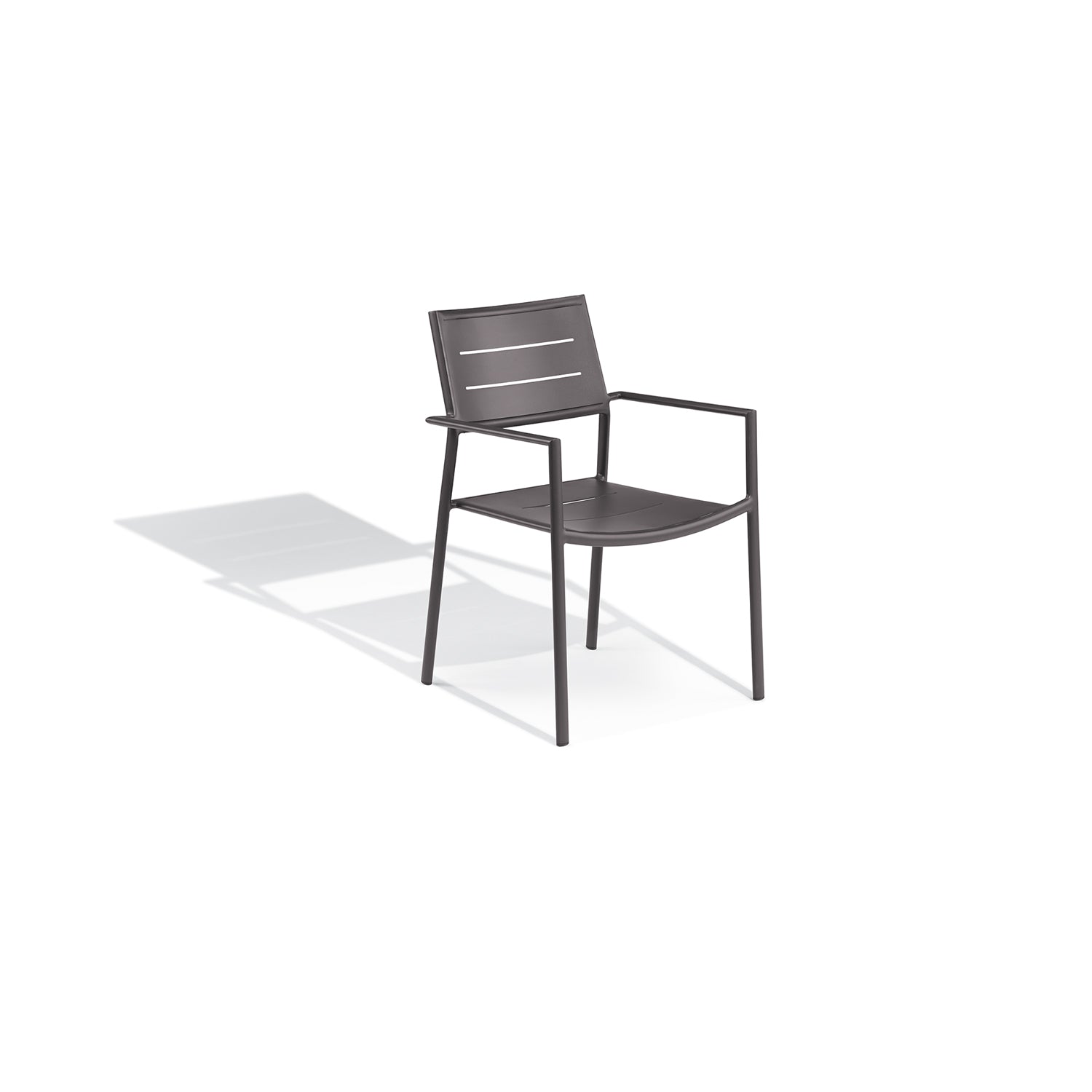 Oxford Garden Eiland All-Aluminum Armchair – Carbon or Taupe Frame