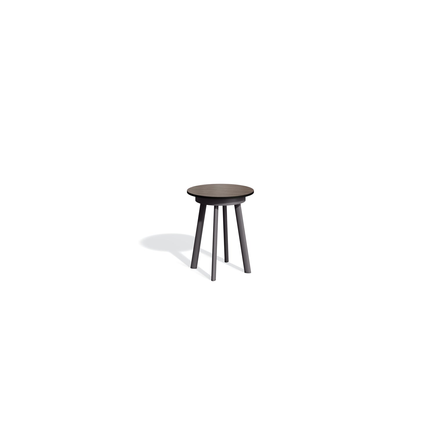 Oxford Garden Eiland End Table – Carbon Frame with HPL Top