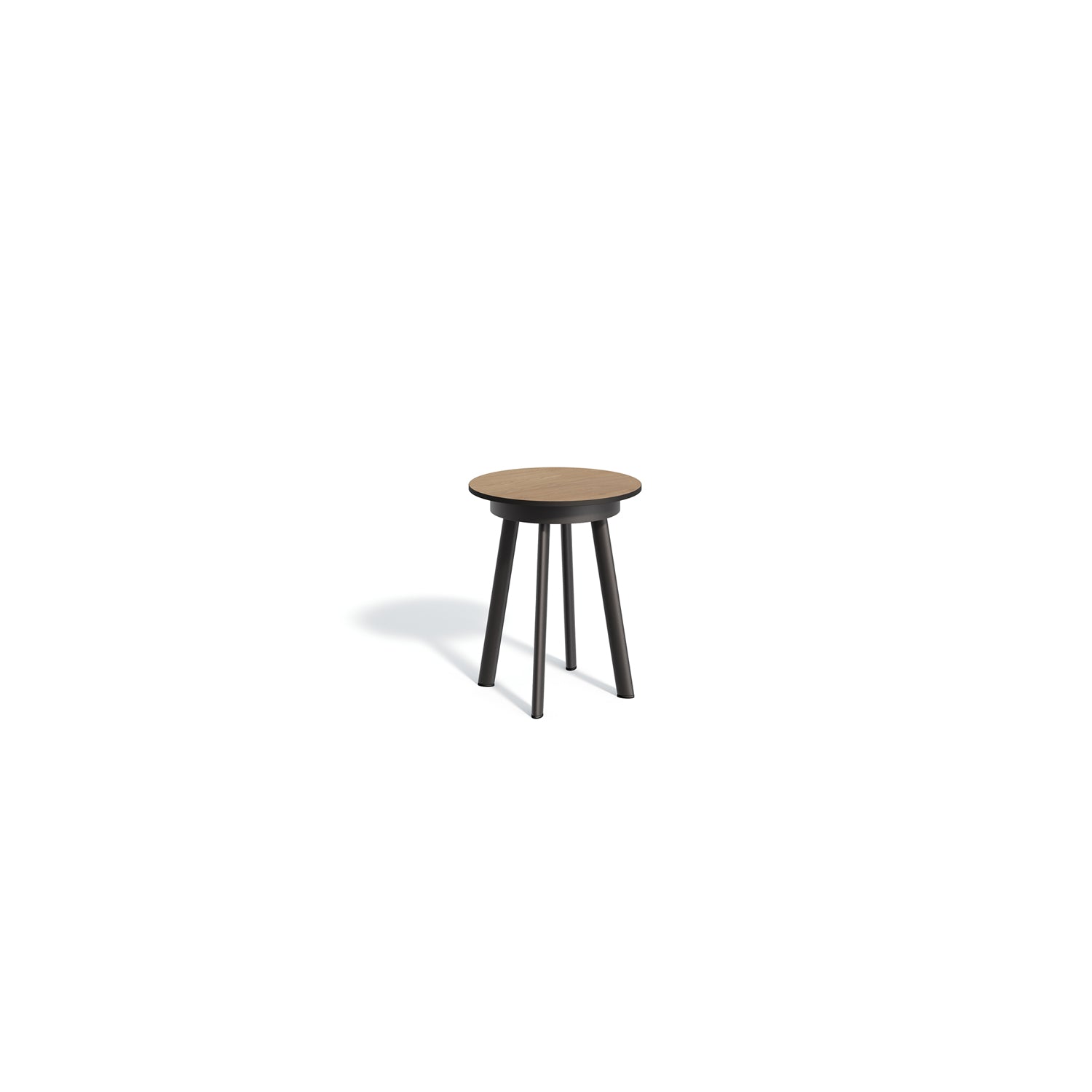 Oxford Garden Eiland End Table – Carbon Frame with HPL Top