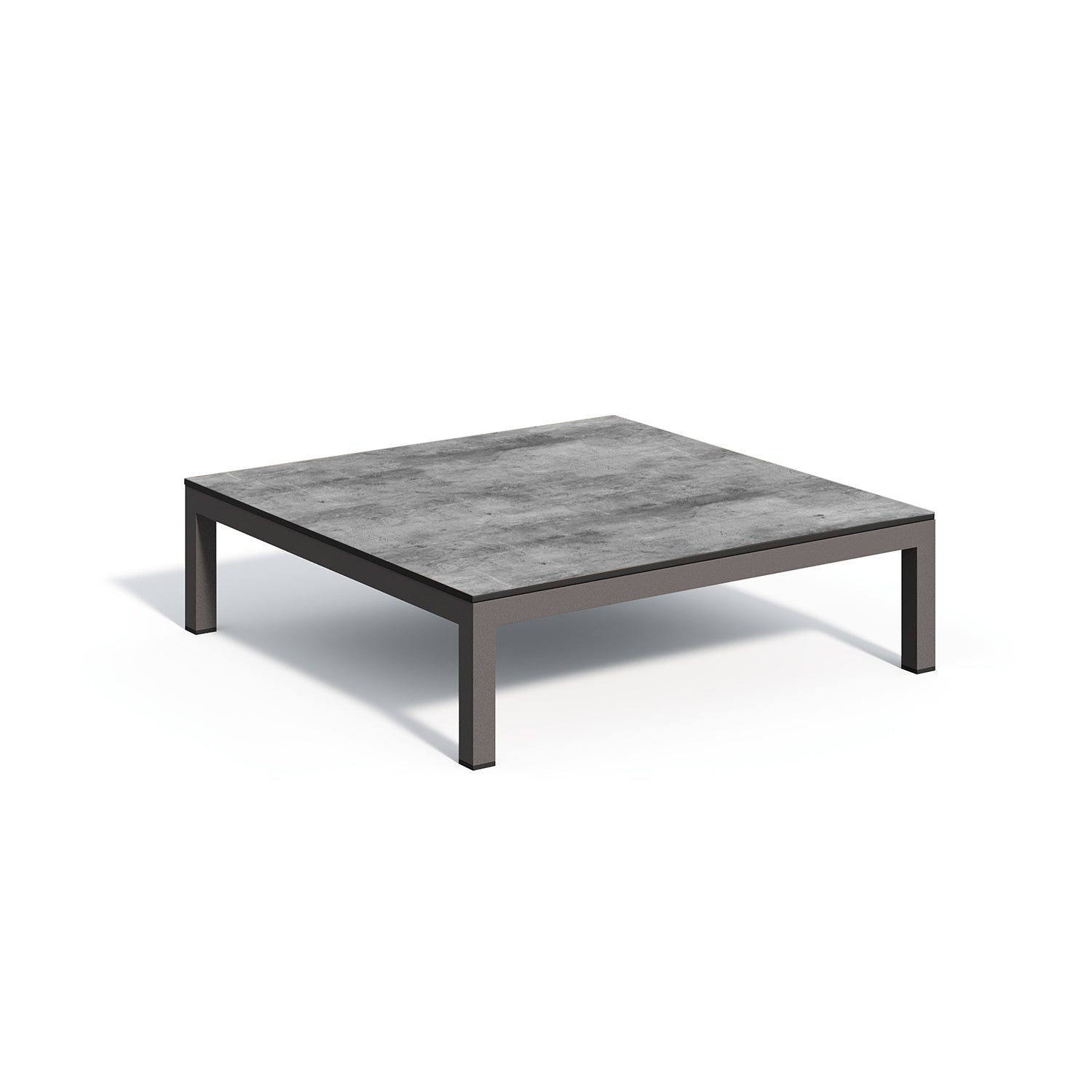 Oxford Garden Koral Coffee Table – Carbon Frame with Skyline HPL Top