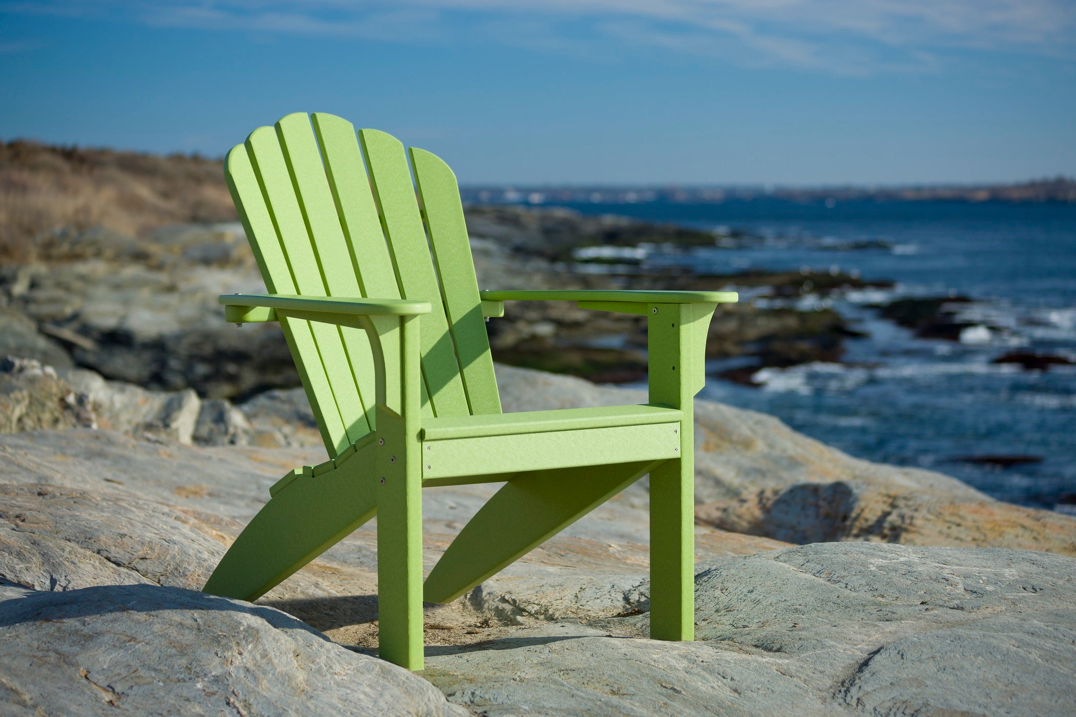Coastline Harbor View Adirondack Chair | Seaside Casual Outdoor Furniture