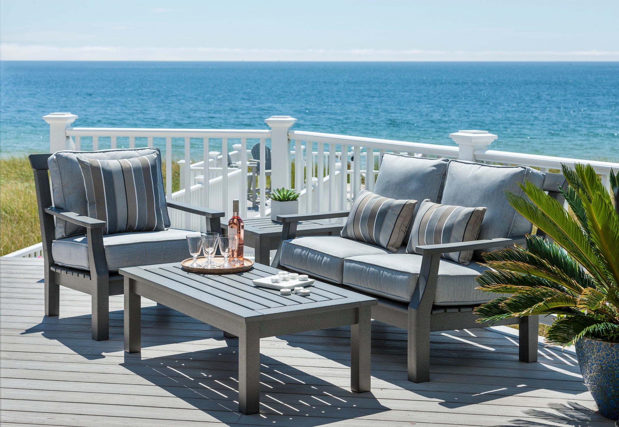 Nantucket Lounge Chair | Seaside Casual Outdoor Seating