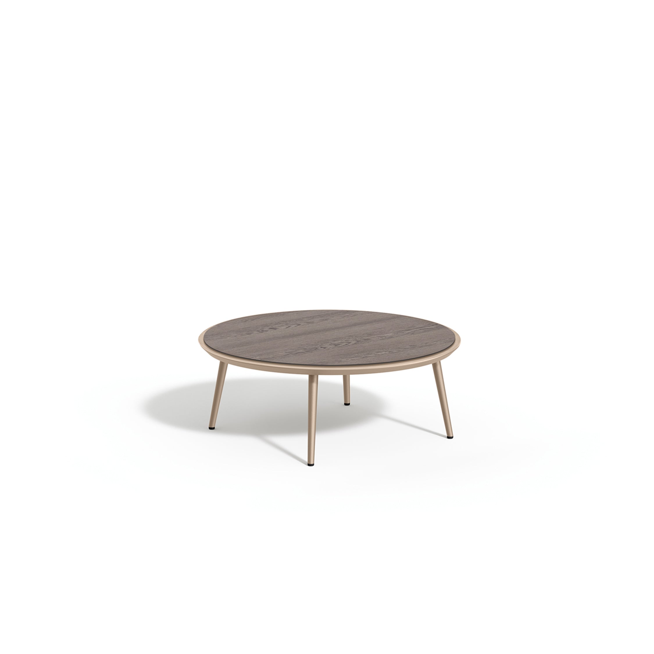 Oxford Garden Nette Coffee Table – Taupe Frame with HPL Top