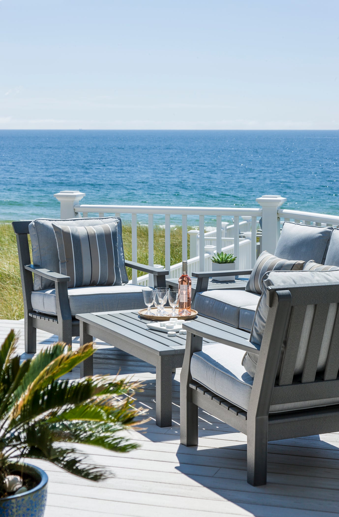 Nantucket Love Seat | Seaside Casual Outdoor Seating