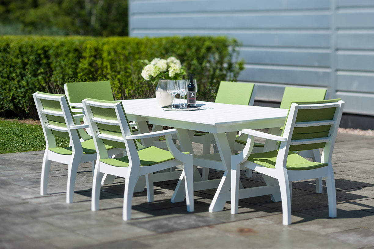 Seaside Casual SYM Arm Chair- Modern Outdoor Dining