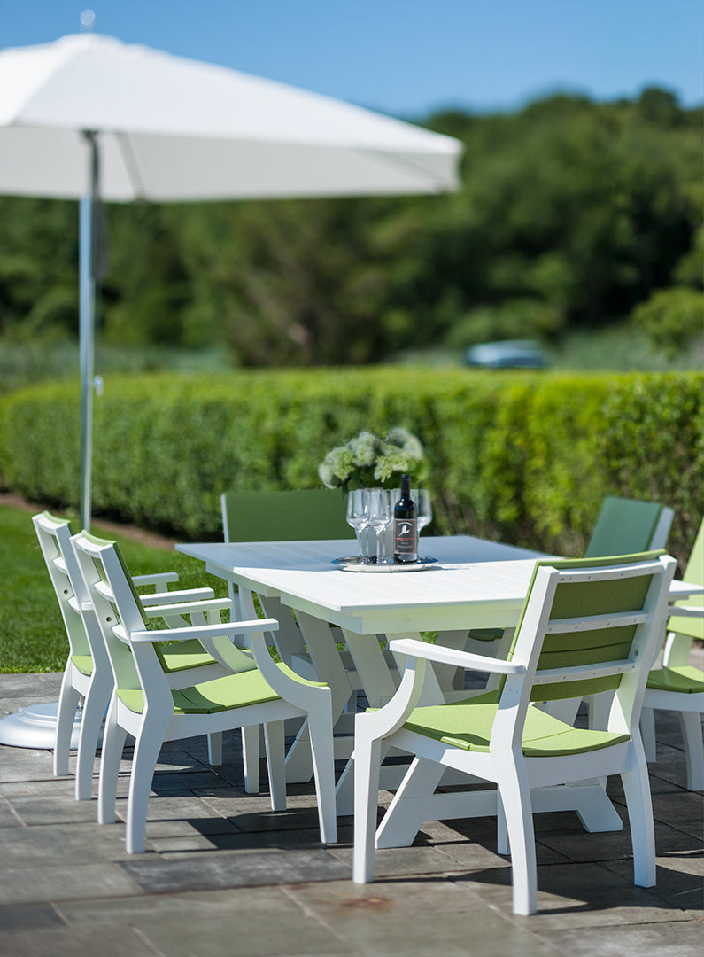 Seaside Casual SYM Arm Chair- Modern Outdoor Dining