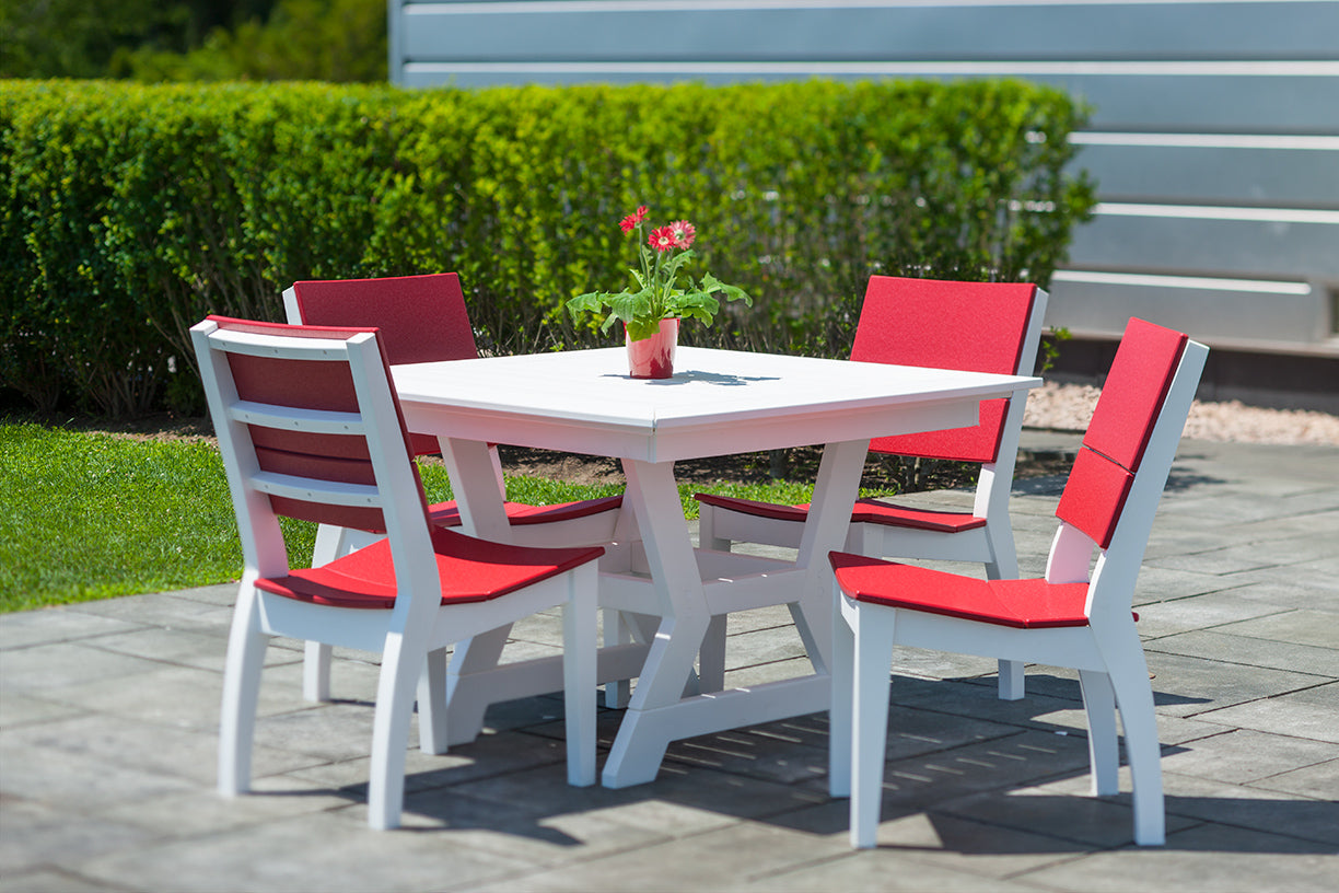 Seaside Casual SYM Side Chair – Modern Outdoor Dining Comfort