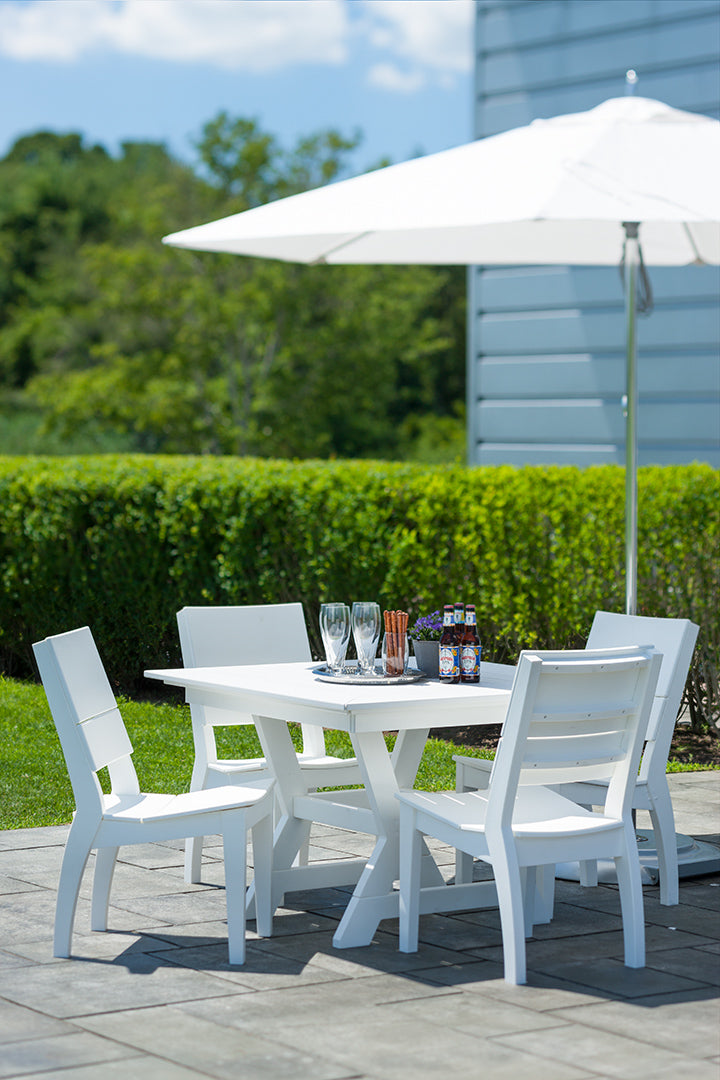 Seaside Casual SYM 44" Dining Table – Modern Outdoor Dining