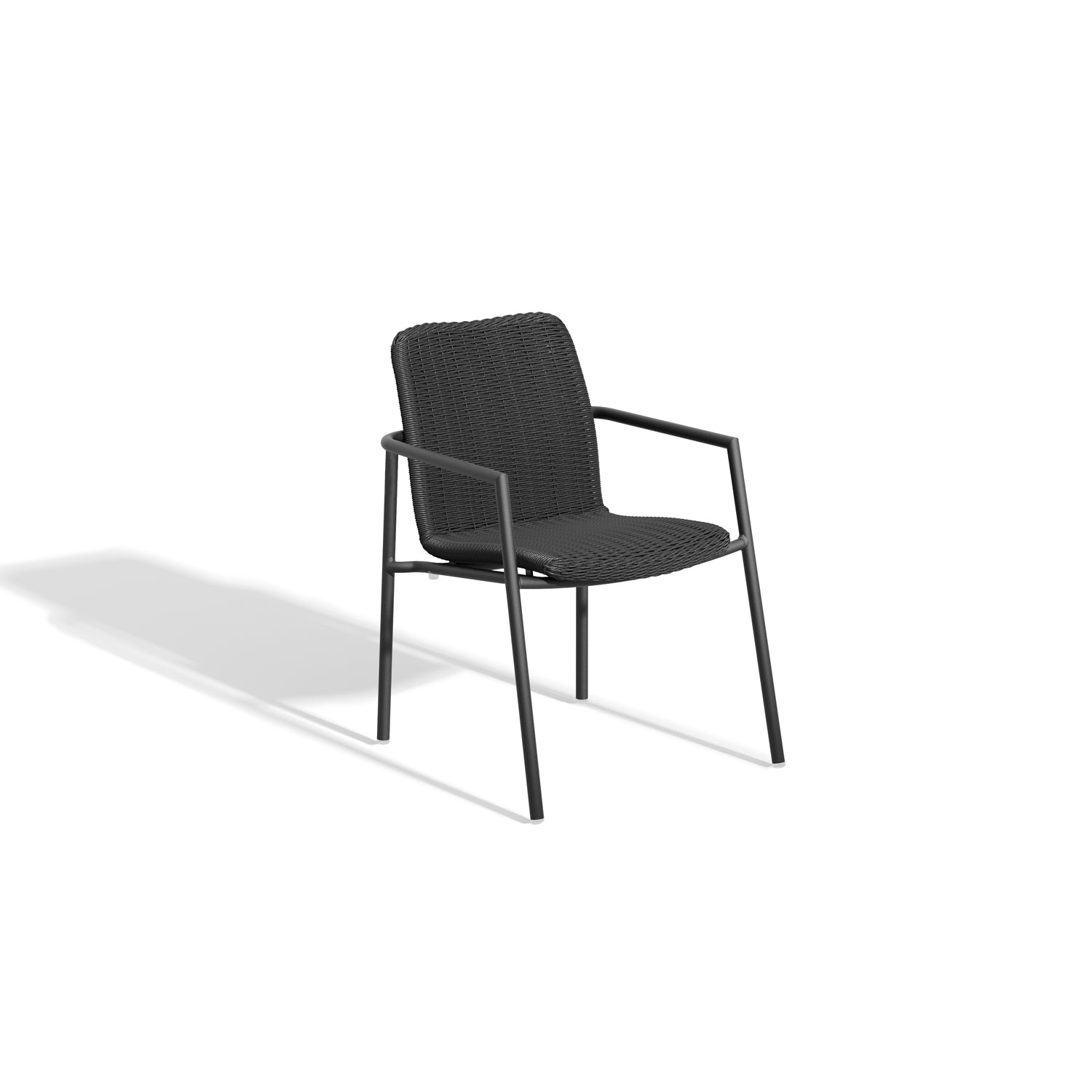 Oxford Garden Orso Armchair – Carbon Frame with Oria Weave Seat & Back