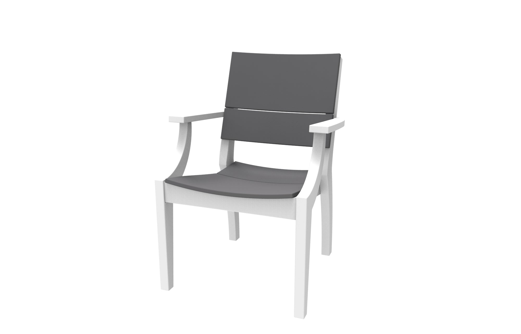 Seaside Casual SYM Arm Chair- Modern Outdoor Dining