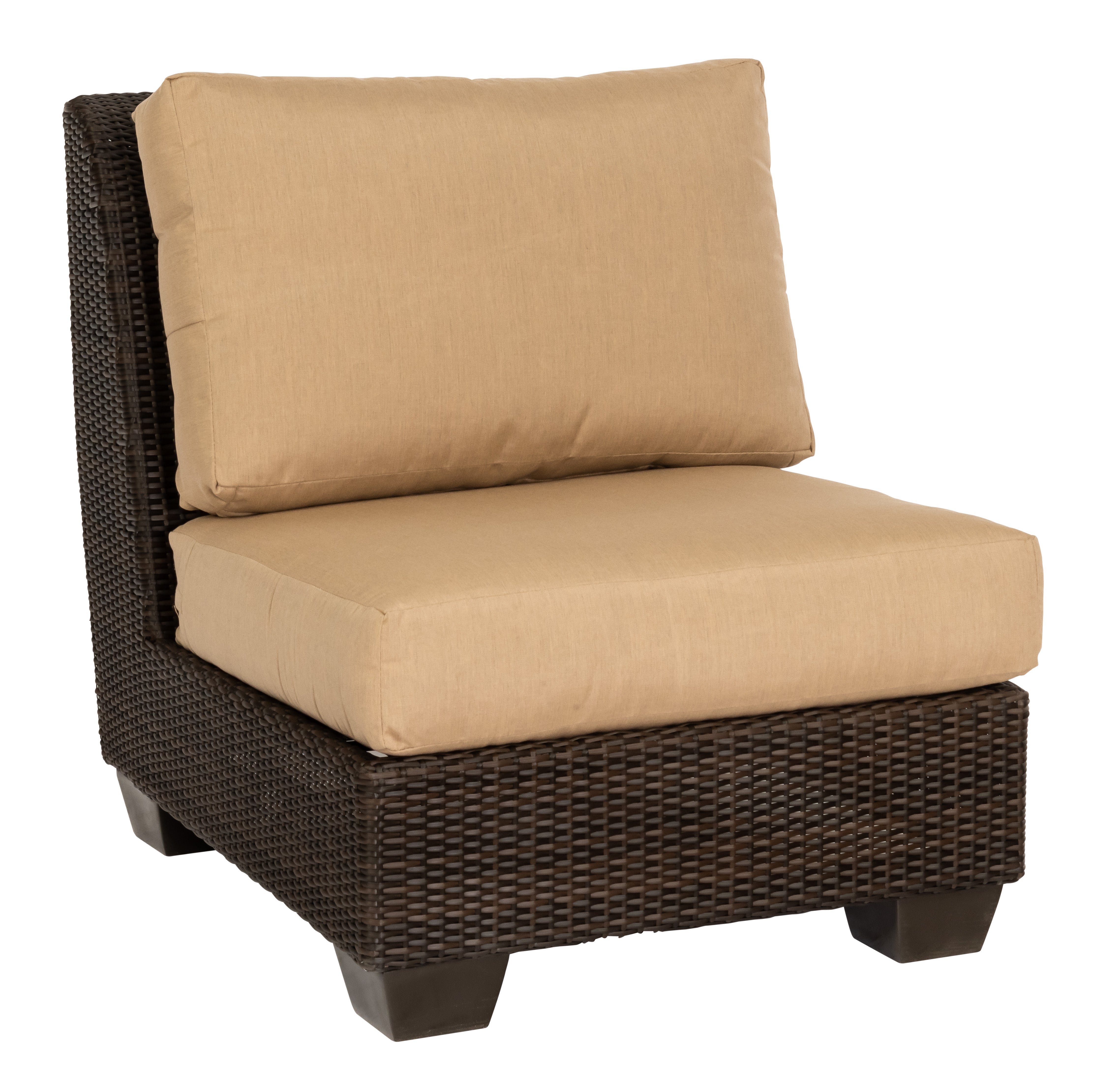 Saddleback Armless Sectional Unit