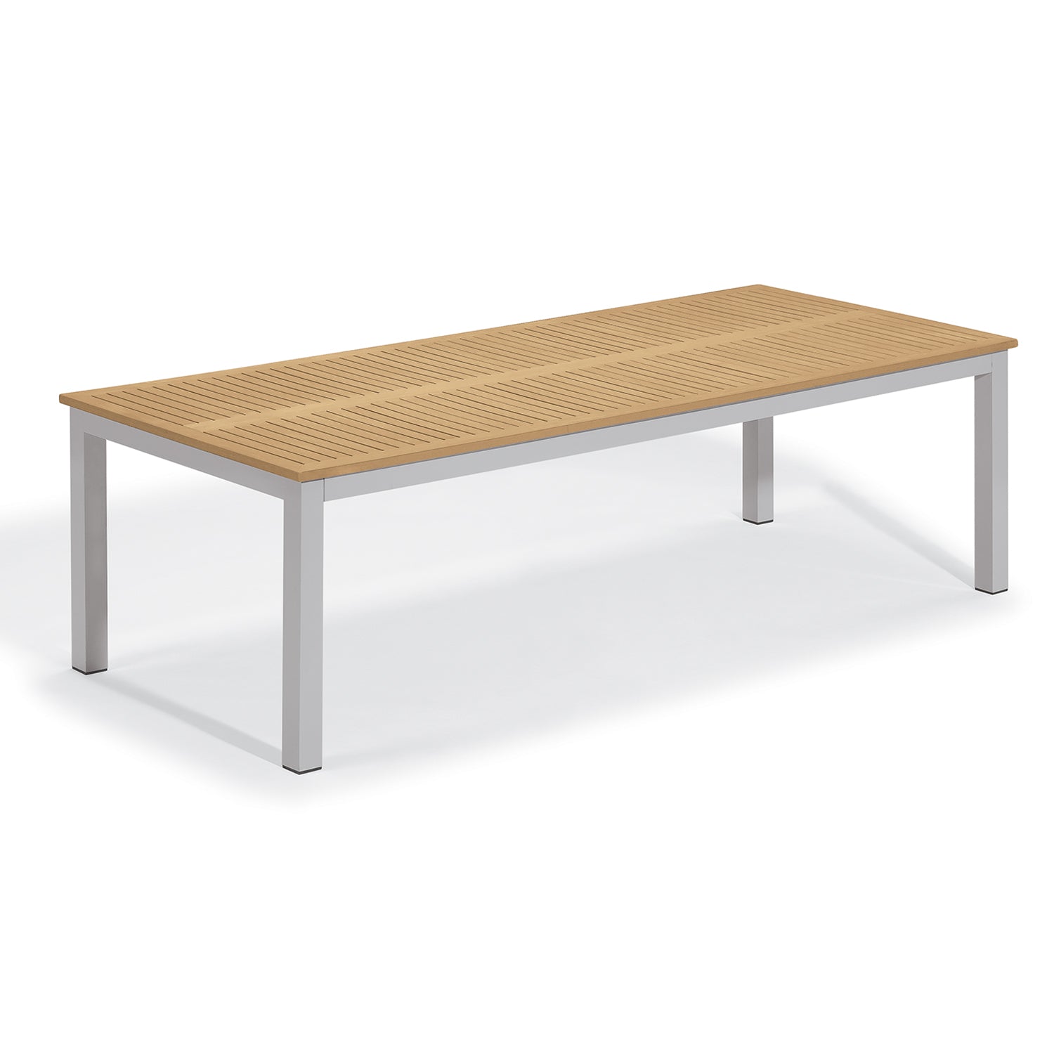 Oxford Garden Travira 103" Rectangular Dining Table – Flint Frame with Tekwood Top