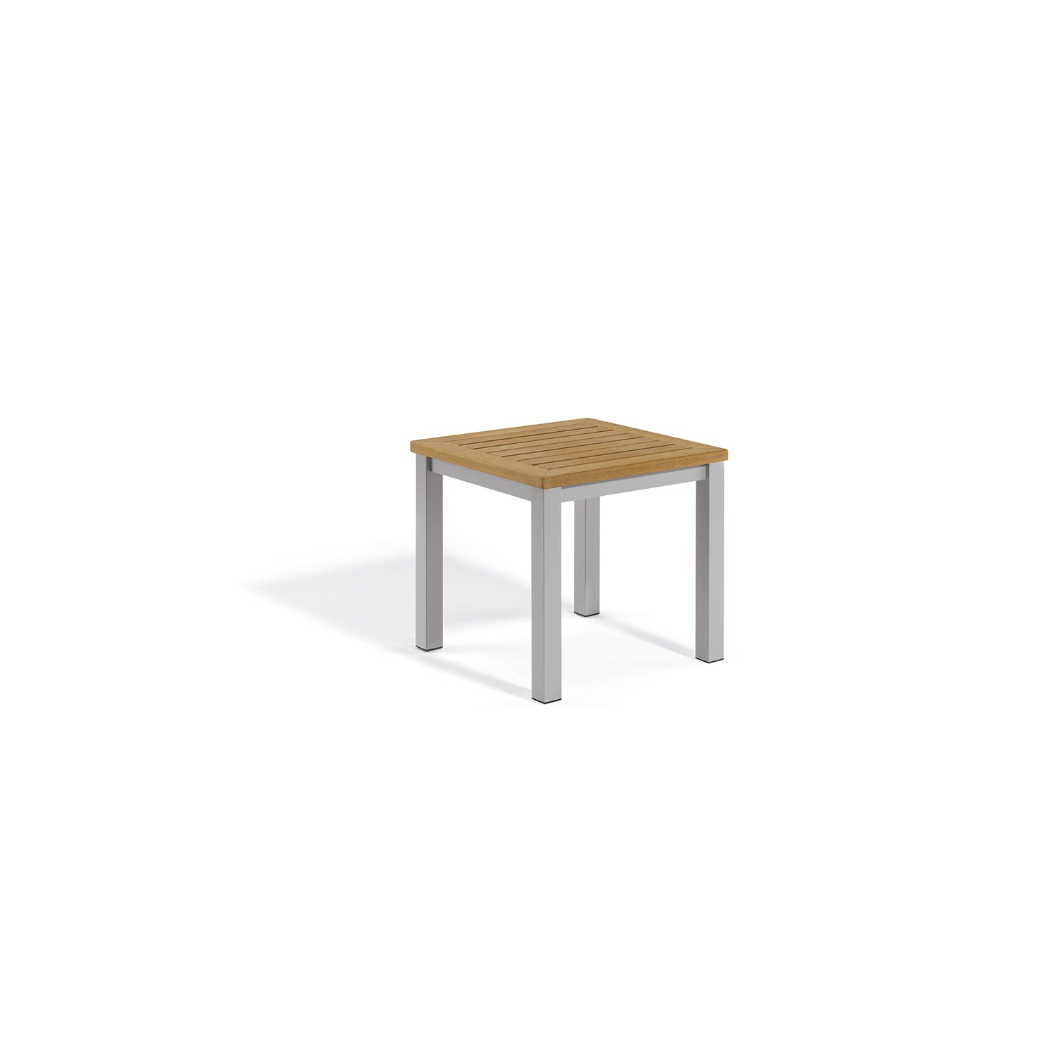 Oxford Garden Travira End Table – Flint Frame with Tekwood Top