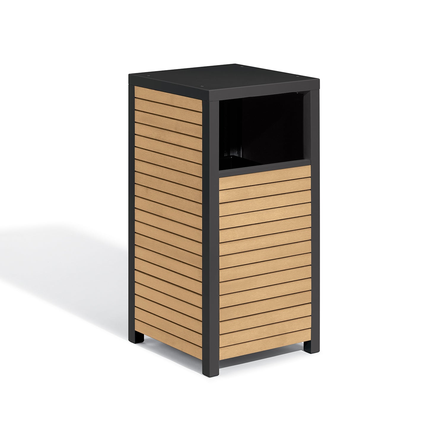 Oxford Garden Travira Modular Valet Receptacle Base – Carbon Frame with Tekwood Slats