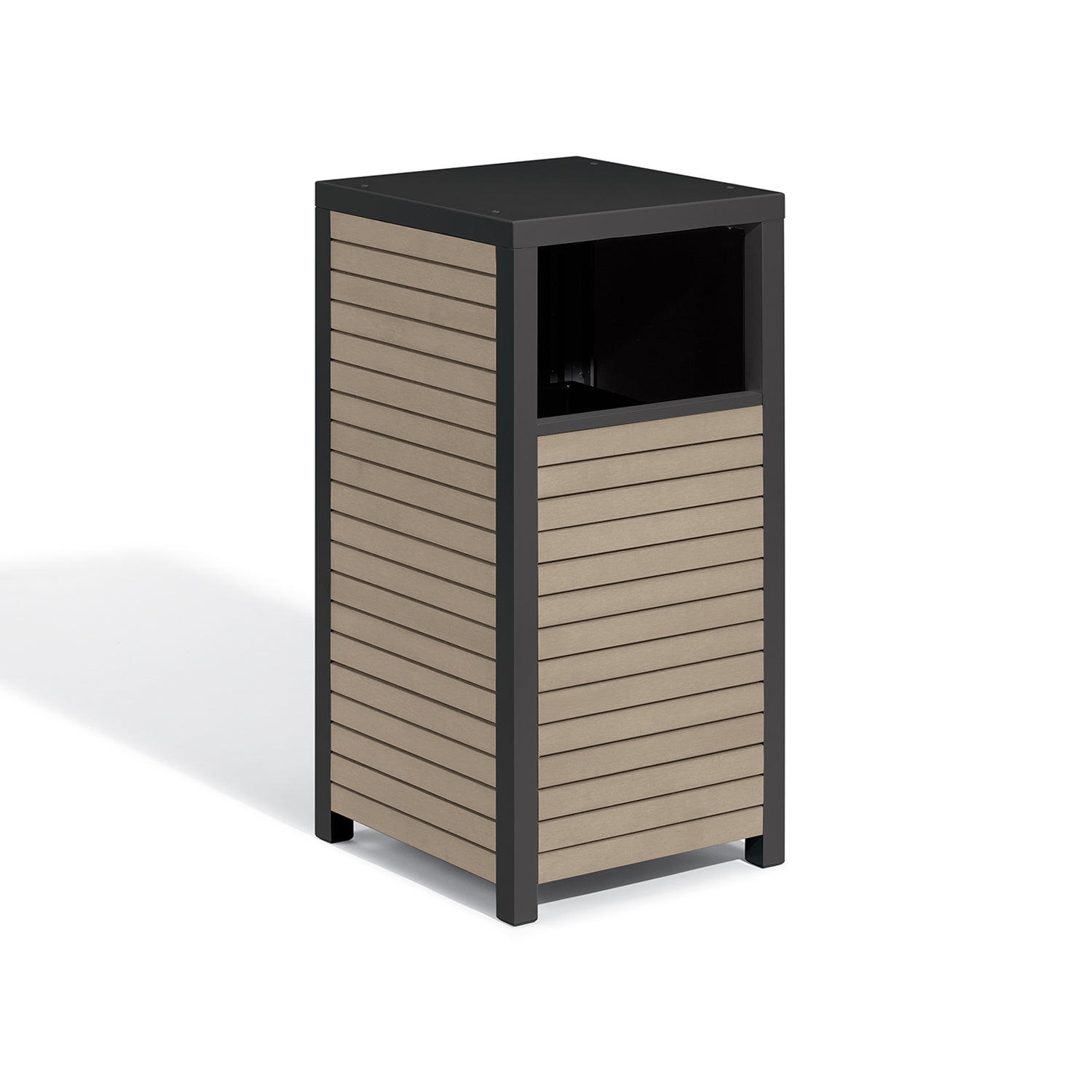Oxford Garden Travira Modular Valet Receptacle Base – Carbon Frame with Tekwood Slats
