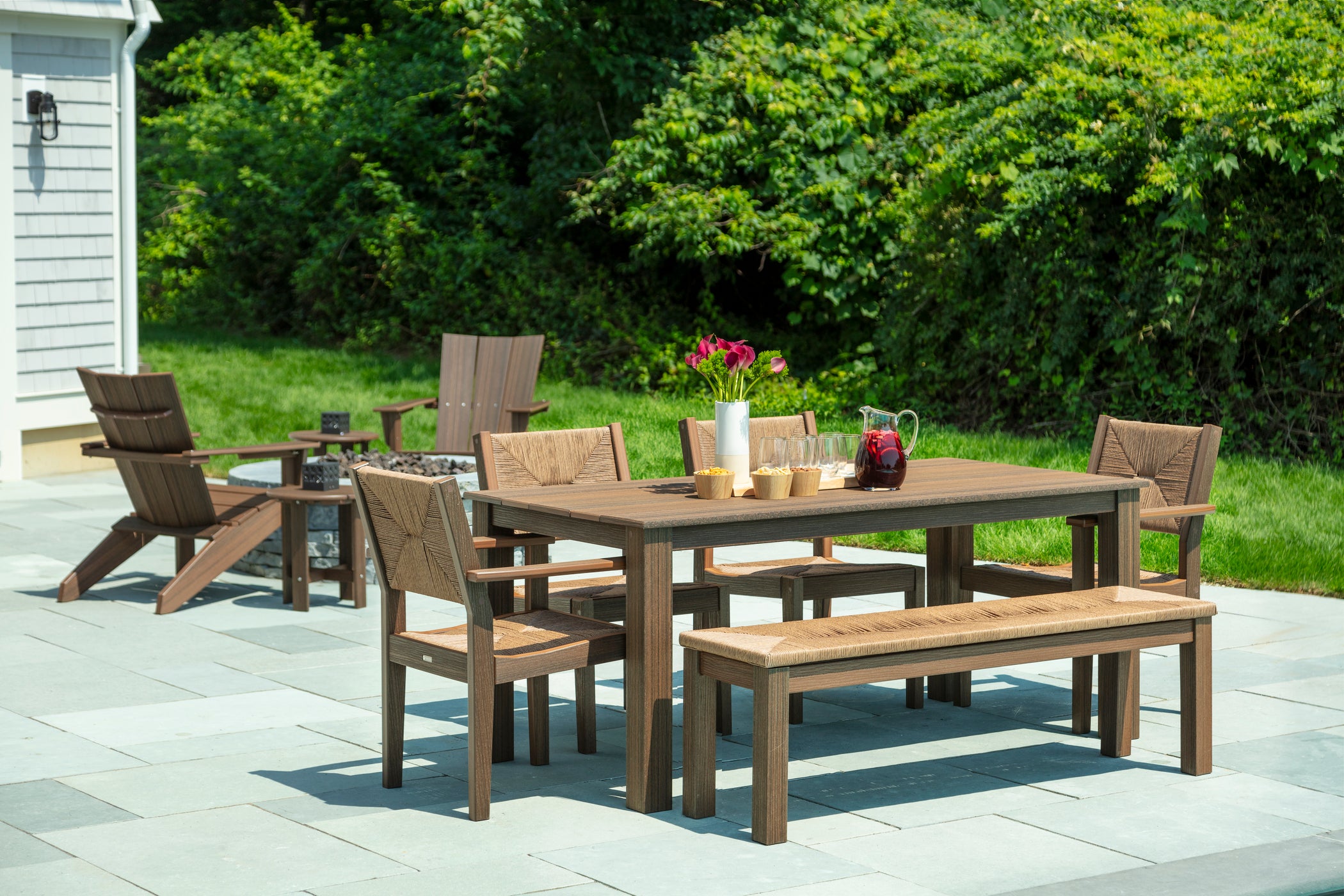 Greenwich Dining Arm Chair | Seaside Casual Outdoor Furniture