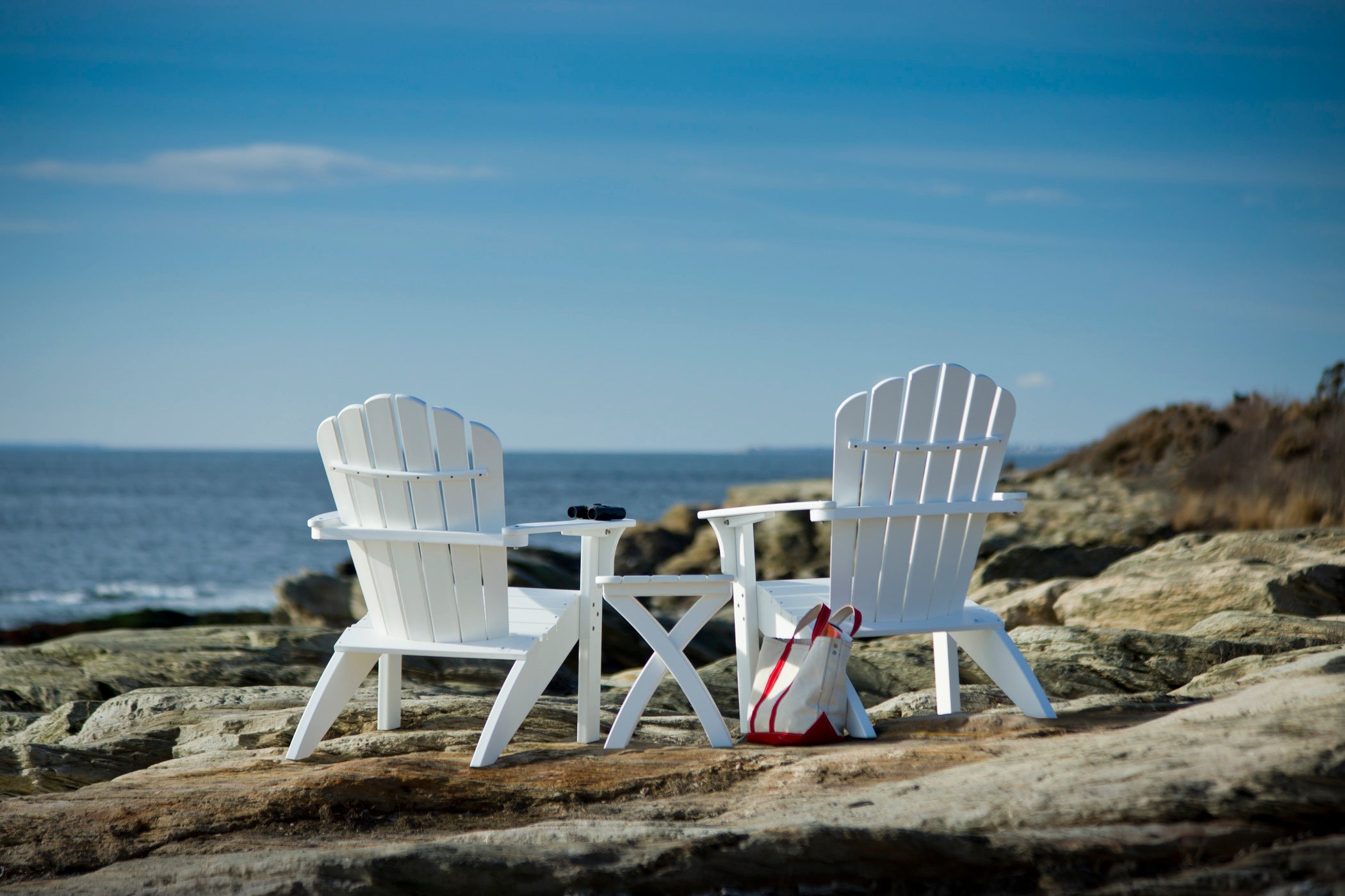 Coastline Harbor View Adirondack Chair | Seaside Casual Outdoor Furniture
